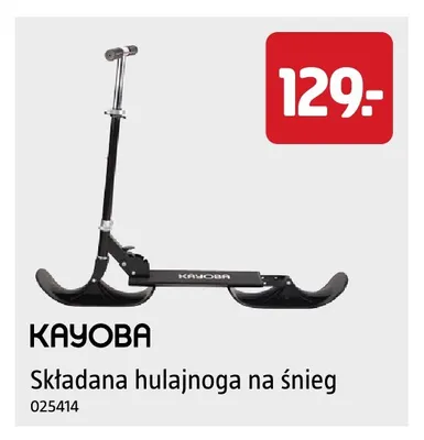 Składana hulajnoga na śnieg Kayoba promocja w Jula