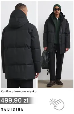Kurtka pikowana męska Medicine promocja w Medicine