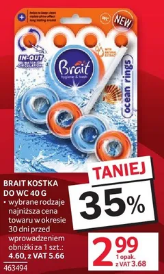 Kostka do WC Brait Ocean Rings promocja w Selgros