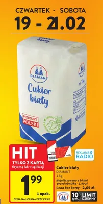 Cukier promocja w Intermarche