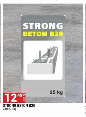 Beton B20 Strong promocja w Merkury Market