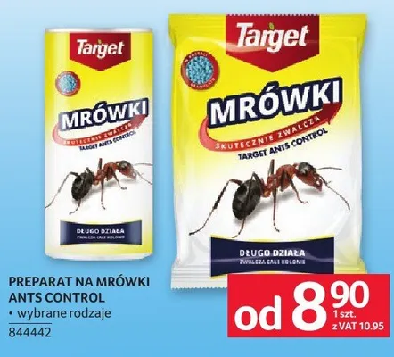 Preparat na mrówki Target Ants Control wybrane rodzaje 844442 promocja w Selgros