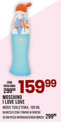 Perfumy i love love woda toaletowa promocja w Drogerie Natura