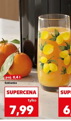 Szklanka 0,4 l promocja w Kaufland