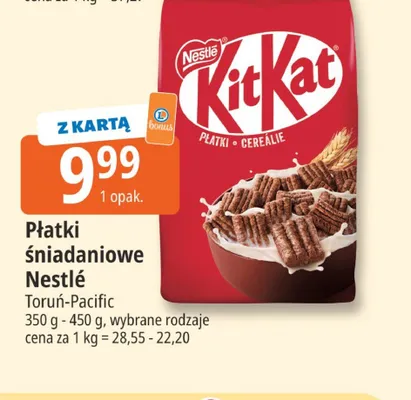 Płatki śniadaniowe Nestlé KitKat promocja w Leclerc