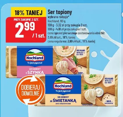 Ser topiony wybrany rodzaje promocja w POLOmarket