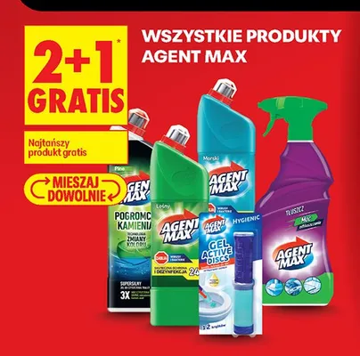 Produkty Agent Max promocja w Biedronka