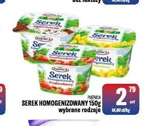 Serek homogenizowany Piątnica promocja w Tomi Markt