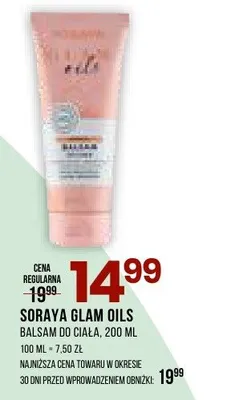 Balsam do ciała Glam Oils promocja w Drogerie Natura