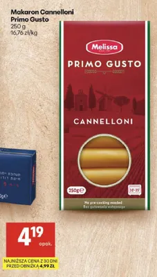 Makaron Cannelloni Primo Gusto promocja w Delikatesy Centrum