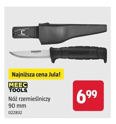 Nóż rzemieślniczy Meec Tools 90 mm promocja w Jula