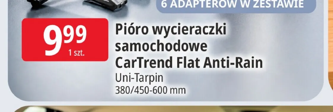 Pióro wycieraczki samochodowej Cartrend Flat Anti-Rain promocja w Leclerc