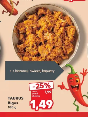 Bigos Taurus promocja w Kaufland