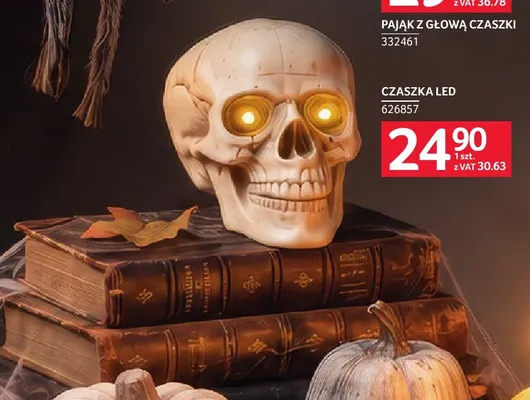 Czaszka LED promocja w Selgros