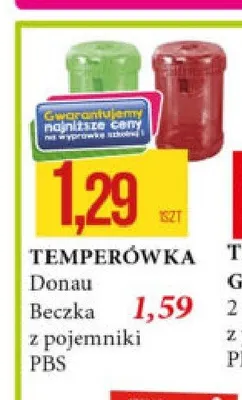 Temperówka Donau z pojemnikiem promocja w Leclerc