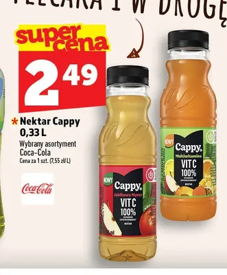 Nektar multiwitamina Cappy promocja w TOPAZ
