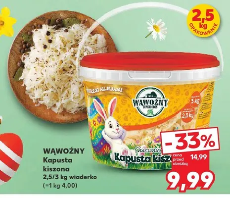 Kapusta kiszona promocja w Kaufland