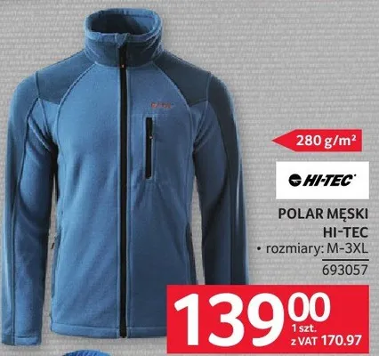 Polar męski HI-TEC promocja w Selgros