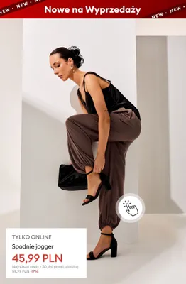 Spodnie jogger promocja w Sinsay