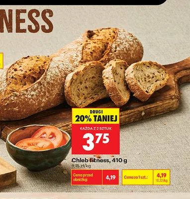 Chleb fitness promocja w Biedronka