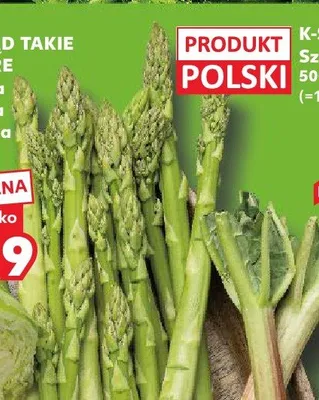 Szparagi zielone polskie K-Stąd Takie Dobre promocja w Kaufland