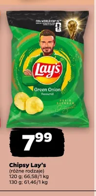 Chipsy zielona cebulka Lay's promocja w Netto