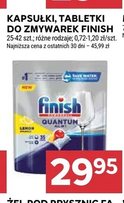 Kapsułki do zmywarki Finish promocja w Stokrotka