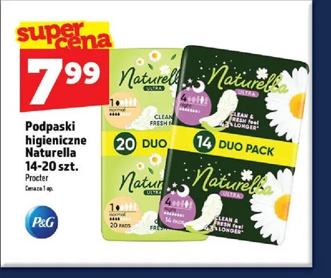 Podpaski higieniczne Naturella Ultra promocja w TOPAZ