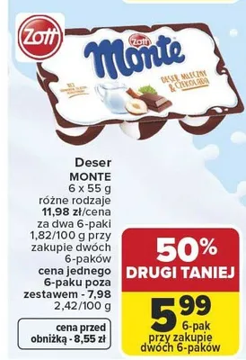 Deser promocja w Carrefour