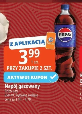 Napój gazowany Pepsi promocja w Leclerc