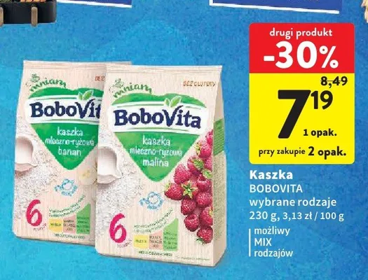Kaszka BoboVita promocja w Intermarche