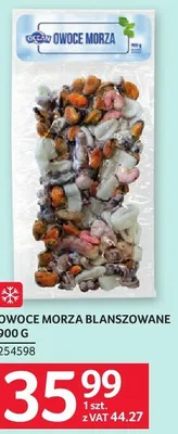 Owoce morza blanszowane 900 g promocja w Selgros