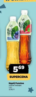 Napój Fuzetea promocja w Netto