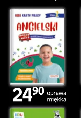 Karty pracy Angielski klasa 3 Edgard promocja w Empik
