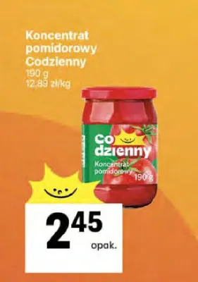 Koncentrat pomidorowy Codzienny promocja w Delikatesy Centrum