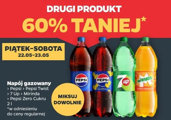 Napój gazowany Pepsi Zero Cukru promocja w Netto
