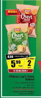 Chipsy Lay's Oven Baked Yoghurt with herbs promocja w Premium Nasz Sklep