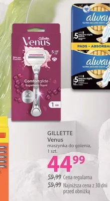 Maszynka do golenia Venus + wkłady do golenia promocja w Hebe