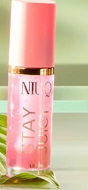 Olejek do ust Stay Juicy Lip Oil Niuqi promocja w Biedronka