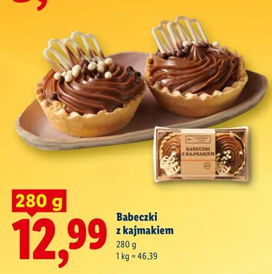 Babeczki z kajmakiem Chojecki promocja w Lidl