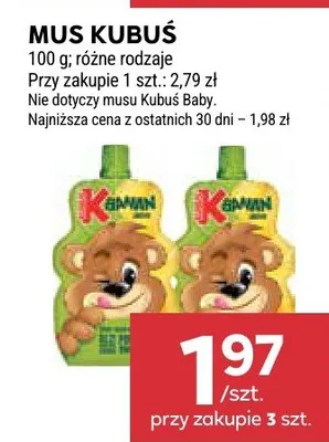 Mus Kubuś promocja w Stokrotka