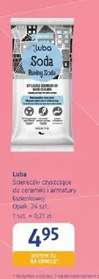 Ściereczki czyszczące do ceramiki i armatury łazienkowej Luba promocja w Drogerie DM
