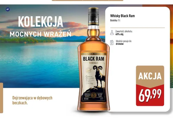 Whisky Black Ram promocja w Aldi