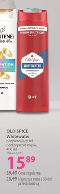 Oczyszczający żel pod prysznic męski OLD SPICE Whitewater promocja w Hebe
