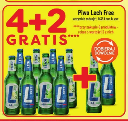 Piwo bezalkoholowe Lech promocja w POLOmarket