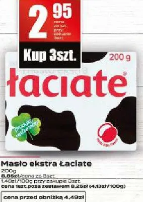 Masło ekstra promocja w Supeco