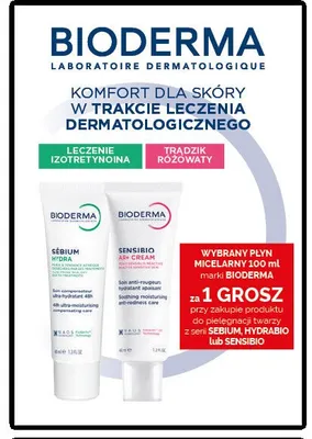 Krem do twarzy Bioderma Sensibio AR+ promocja w Ziko Dermo