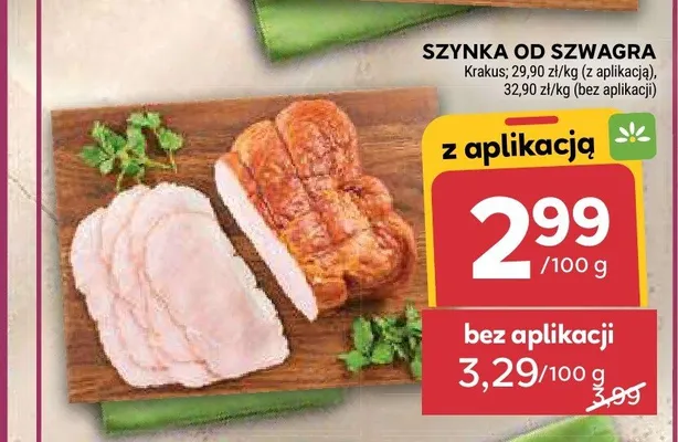 Szynka od szwagra Krakus promocja w Stokrotka