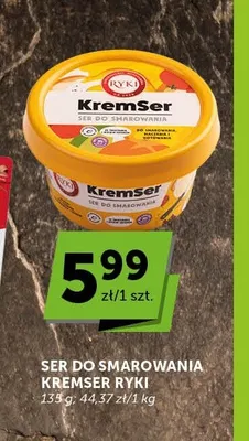 Ser do smarowania KremSer RYKI promocja w ABC