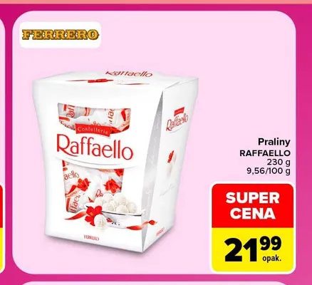 Praliny Raffaello Ferrero promocja w Carrefour